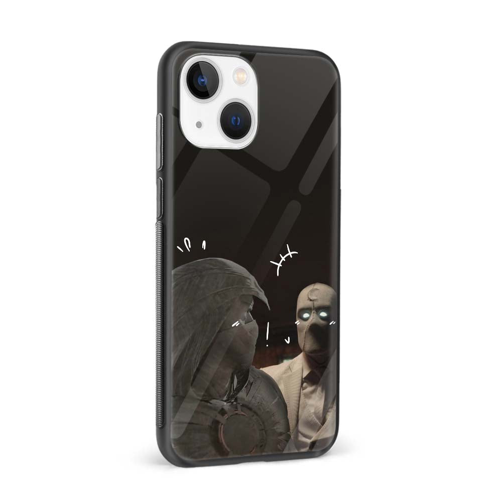 Buy Moon Knight Sweet Selfi Glass Back Phone Case/Cover Online