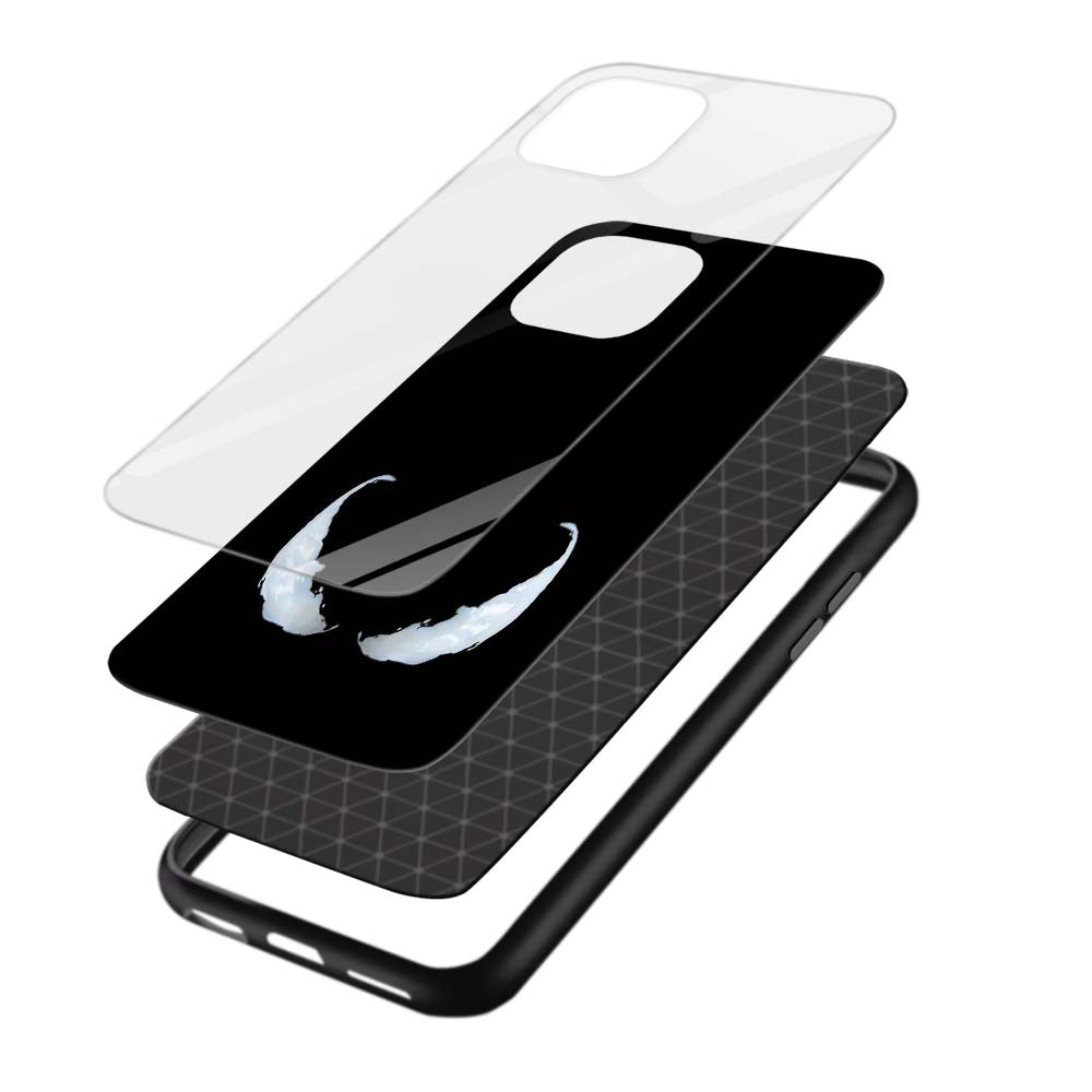 Buy Venom Eyes Glass Back Phone Case/Cover Online