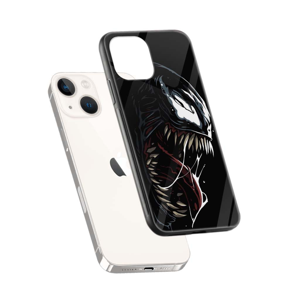 Buy Venom Mouth Glass Back Phone Case/Cover Online