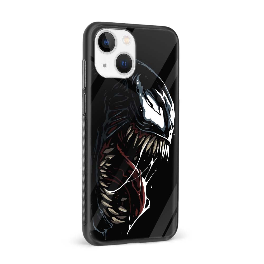 Buy Venom Mouth Glass Back Phone Case/Cover Online