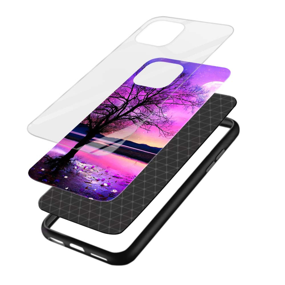 Buy Night Tree Glass Back Phone Case/Cover Online