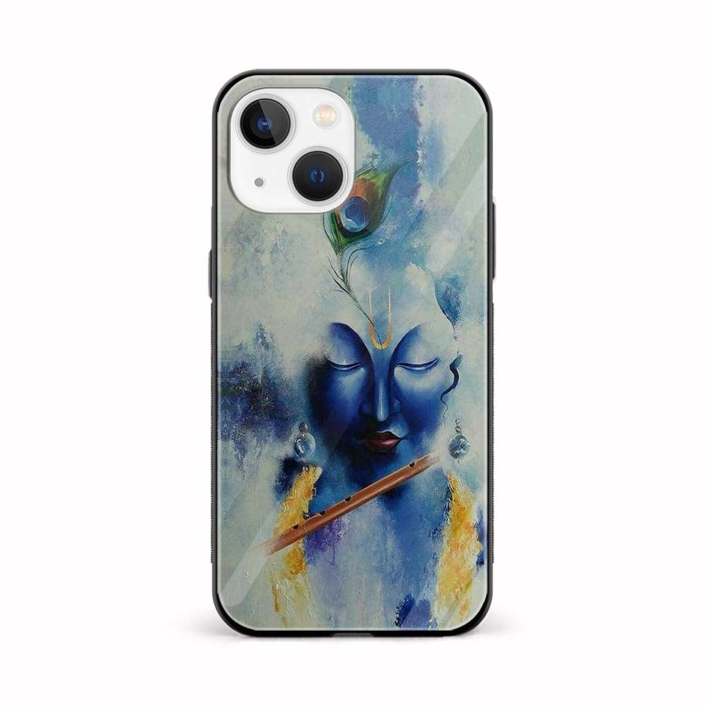 Buy God Krishna Glass Back Phone Case/Cover Online