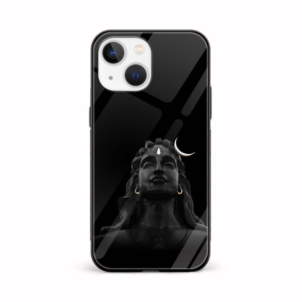 Buy God Shiv Shadow Glass Back Phone Case/Cover Online