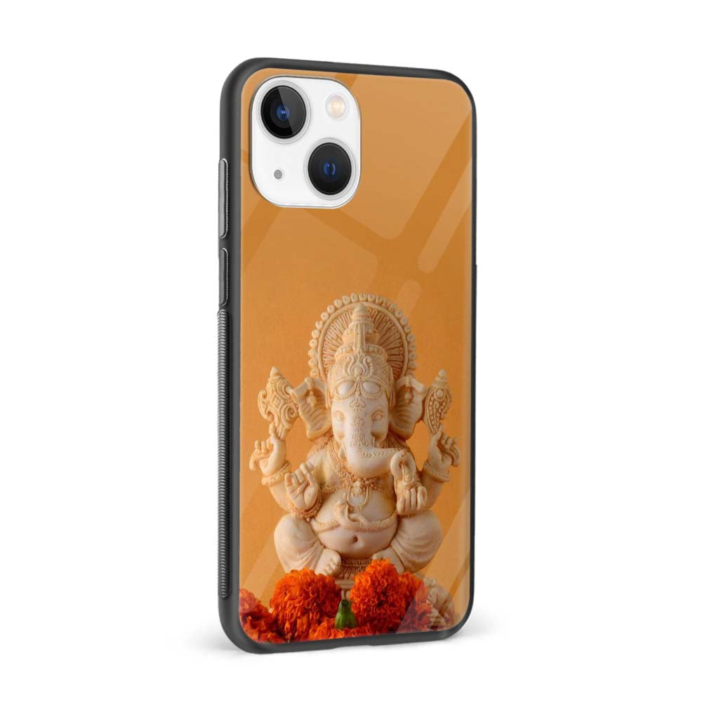 Buy Shri Ganapati Bappa Glass Back Phone Case/Cover Online