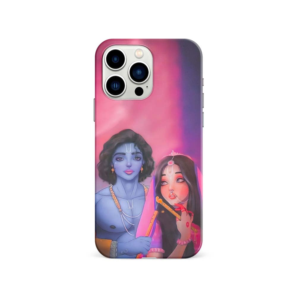 Buy Radha Krishna Love Hard Back Mobile Phone Case Cover Online