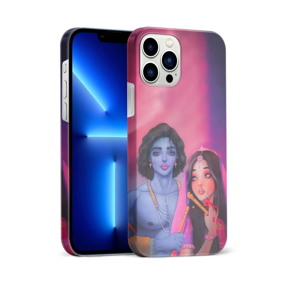 Buy Radha Krishna Love Hard Back Mobile Phone Case Cover Online