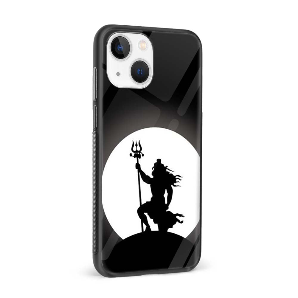 Buy God Shiv On Moon Glass Back Phone Case/Cover Online