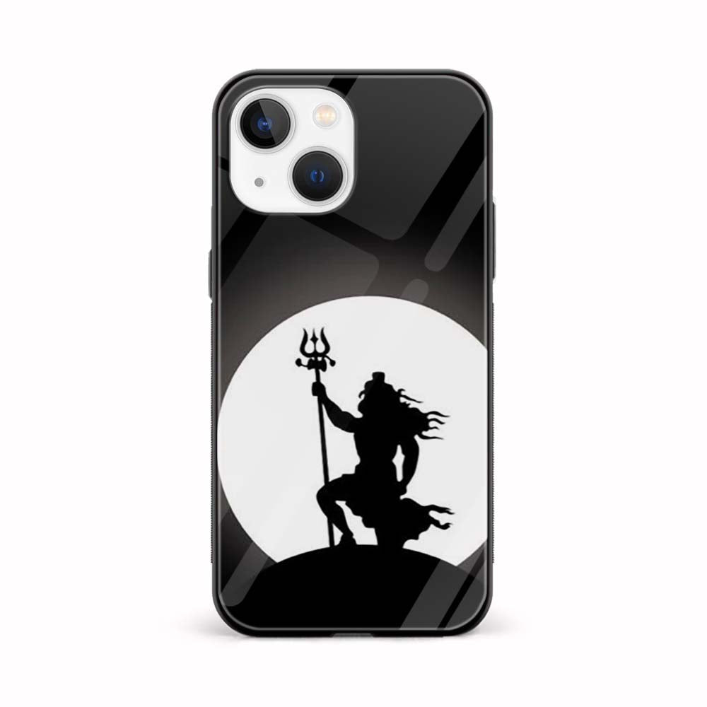 Buy God Shiv On Moon Glass Back Phone Case/Cover Online