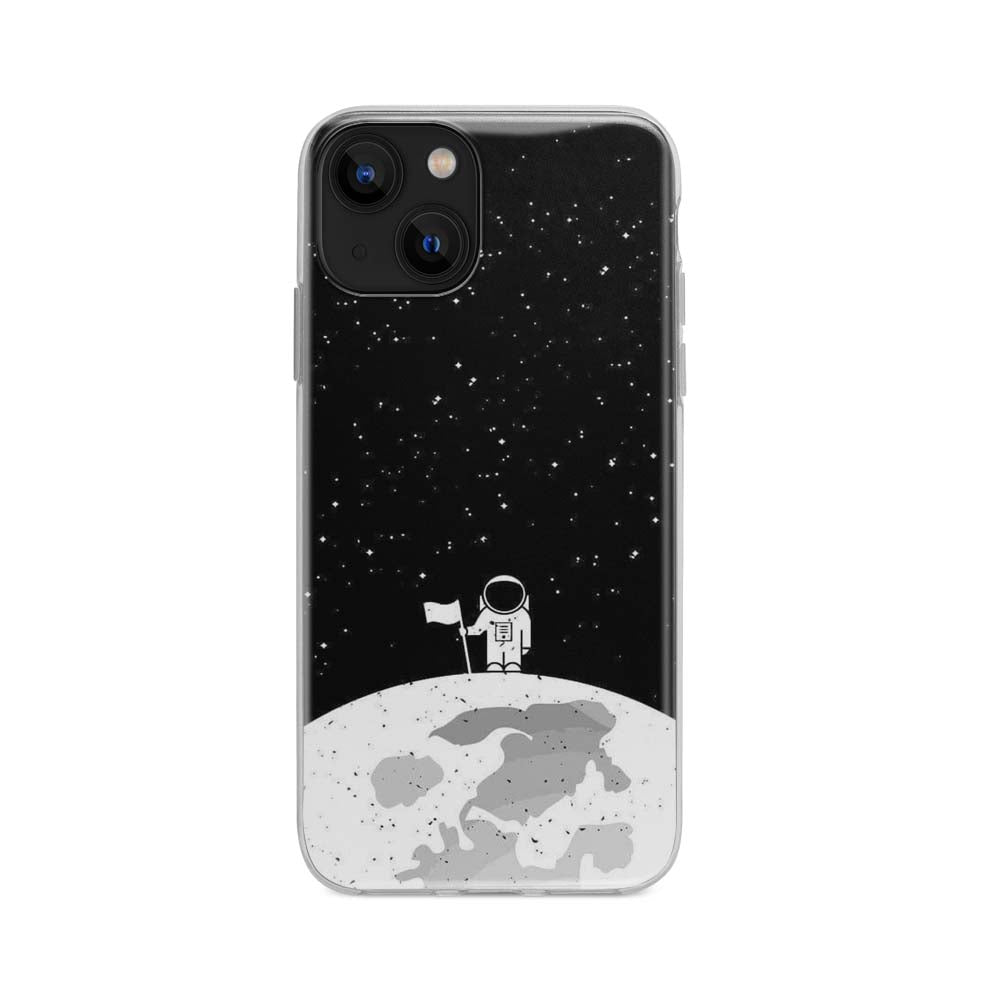 Buy White Moon Soft Silicon Mobile Back Cover Online