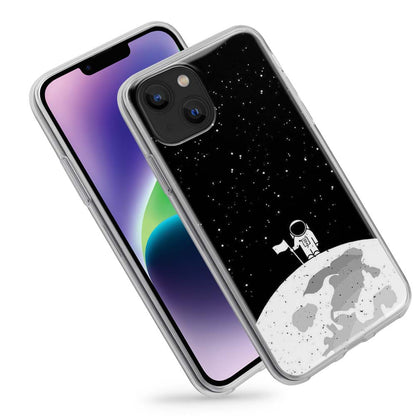 Buy White Moon Soft Silicon Mobile Back Cover Online