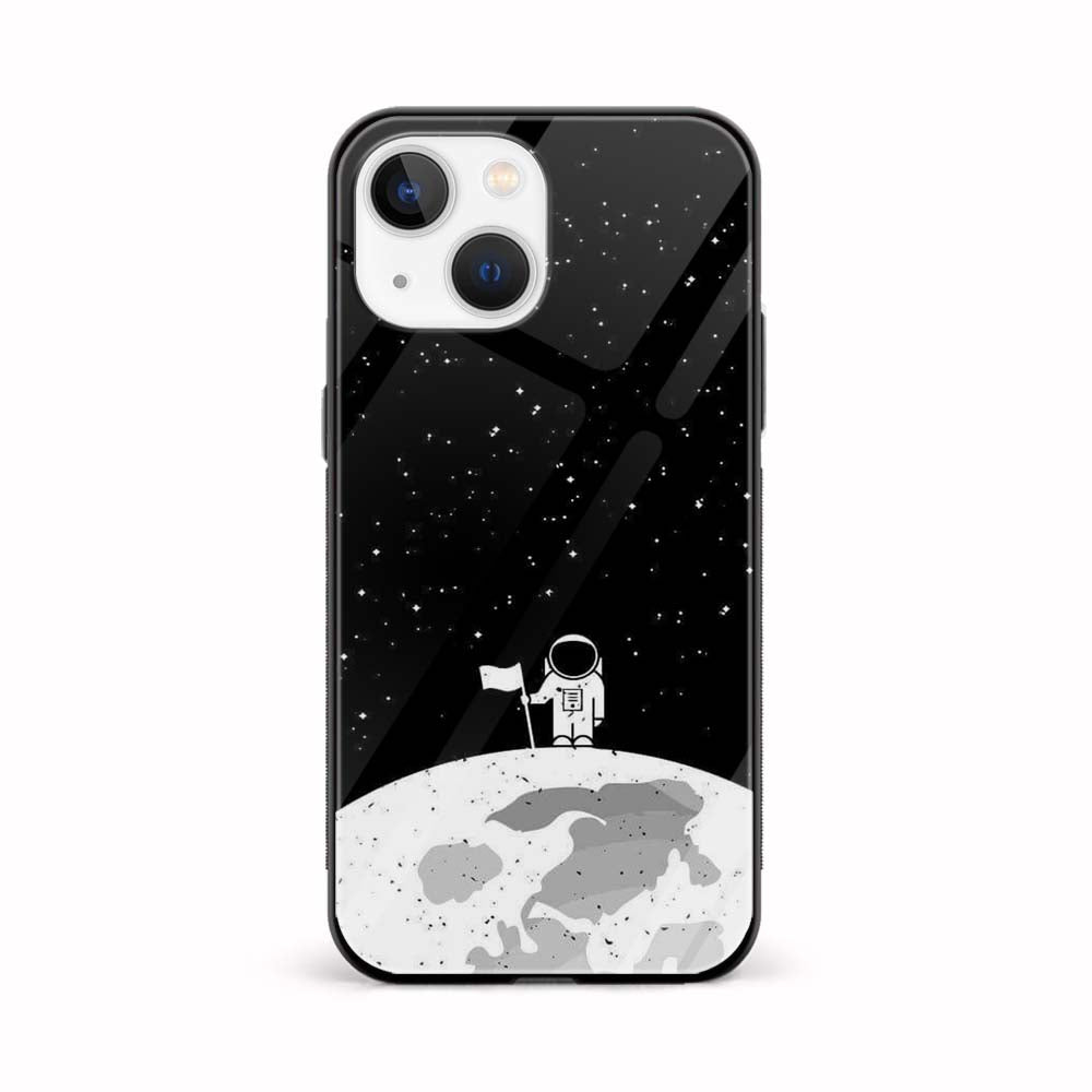 Buy White Moon Glass Back Phone Case/Cover Online