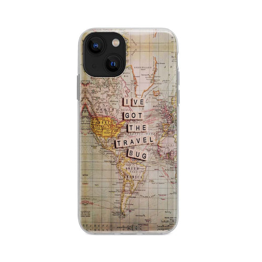 Buy Map Soft Silicon Mobile Back Cover Online