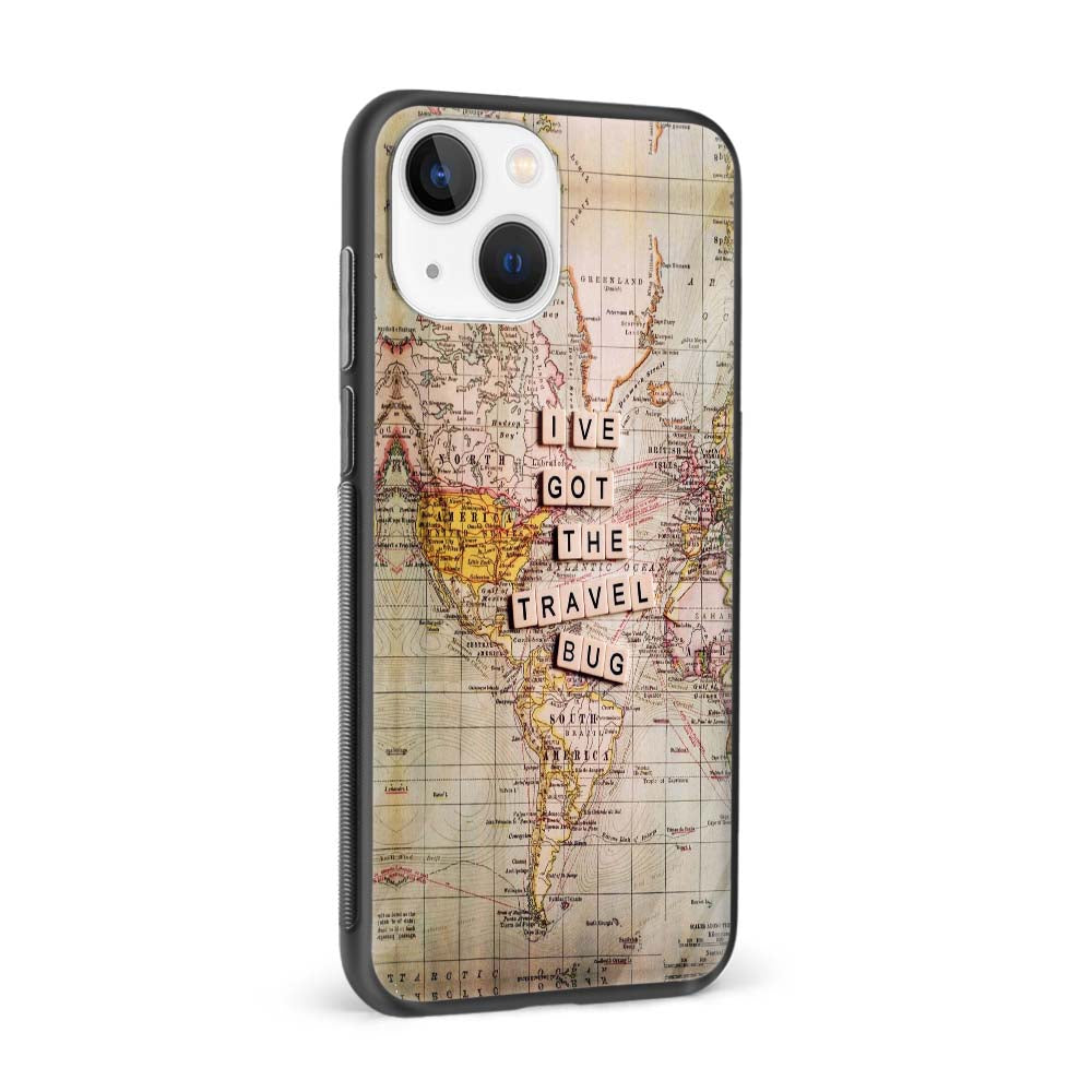 Buy Map Glass Back Phone Case/Cover Online