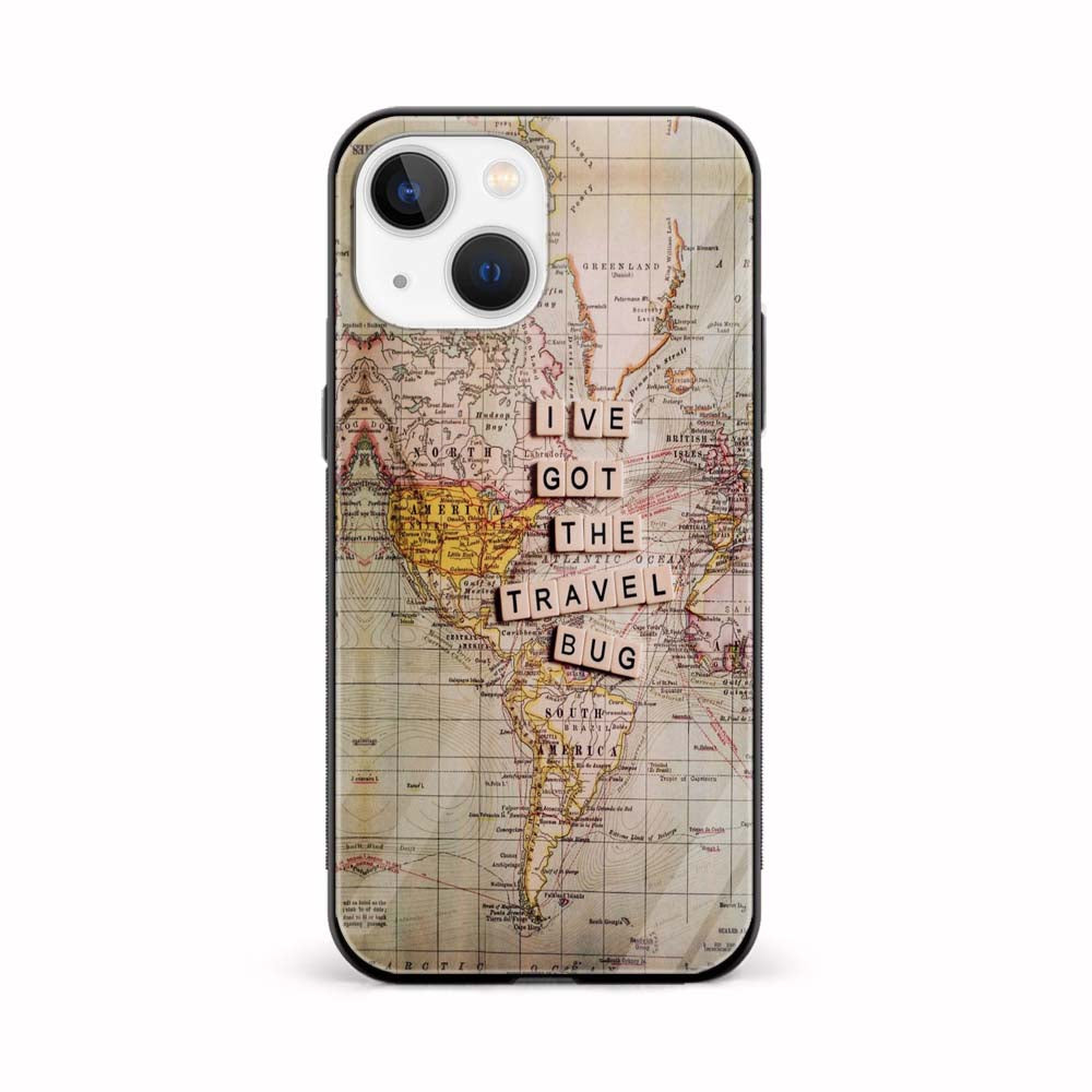 Buy Map Glass Back Phone Case/Cover Online