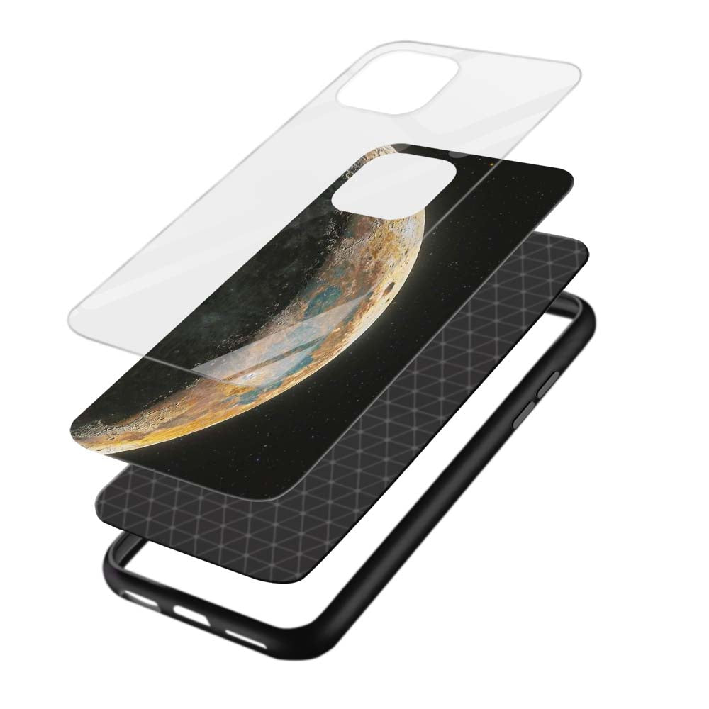 Buy Half Earth Glass Back Phone Case/Cover Online