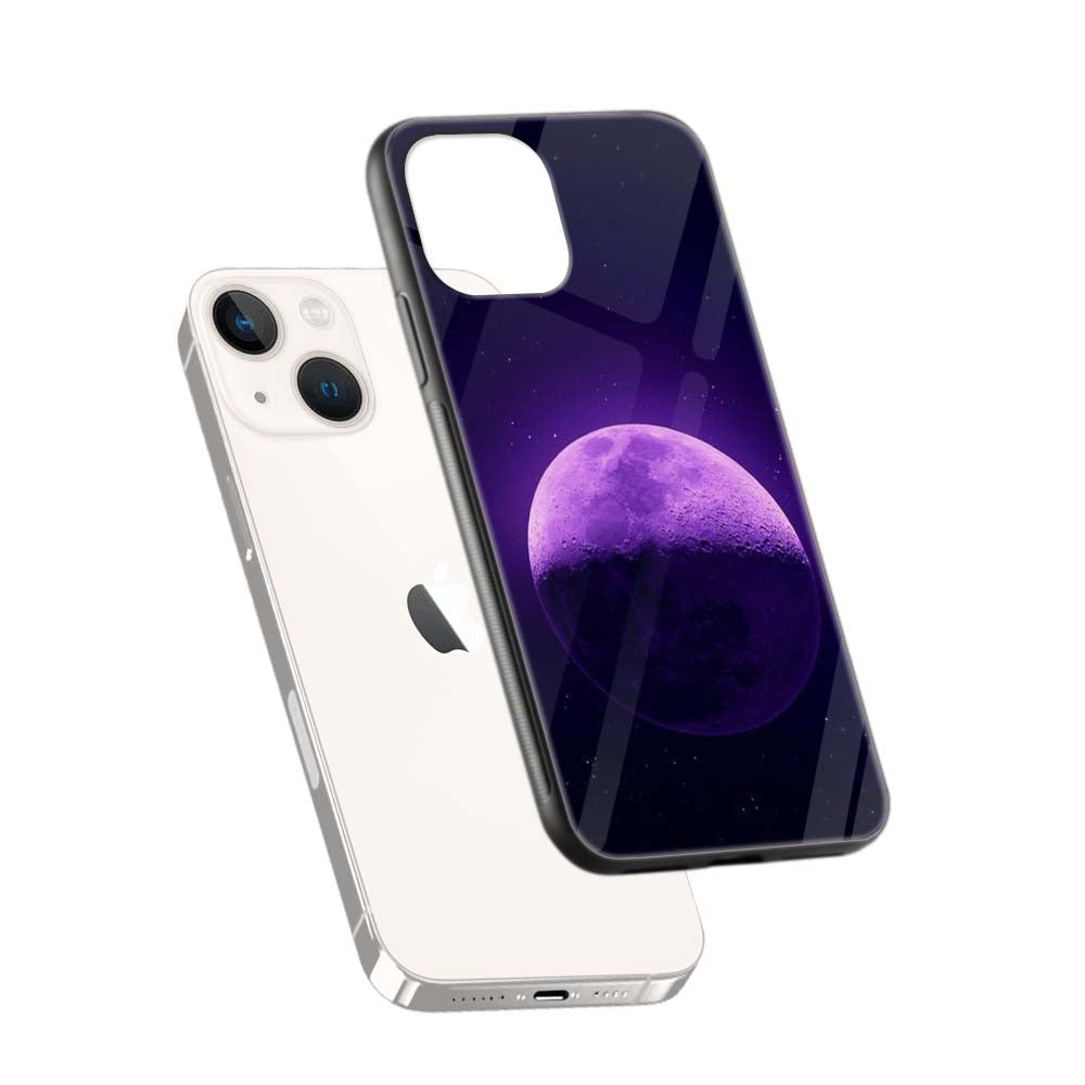 Buy Colour Moon Glass Back Phone Case/Cover Online