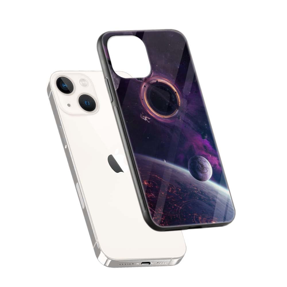 Buy Magic Space Glass Back Phone Case/Cover Online