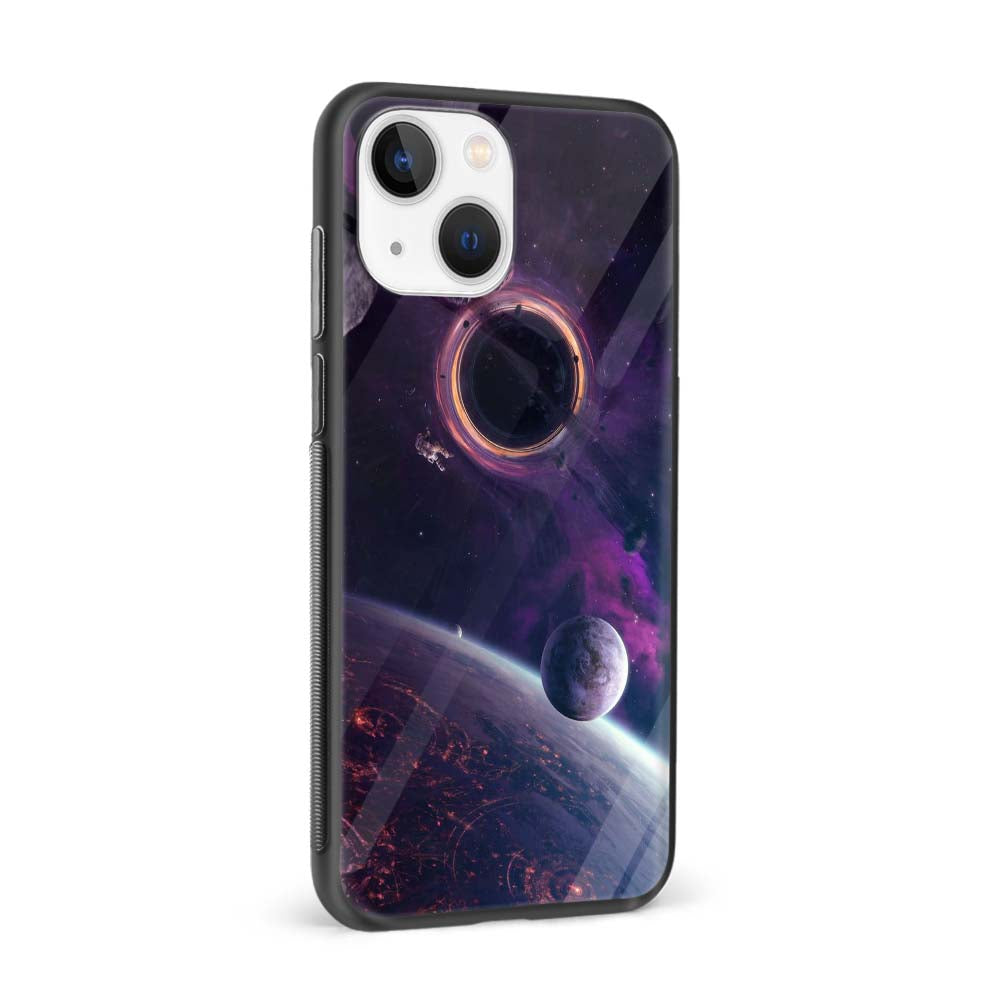 Buy Magic Space Glass Back Phone Case/Cover Online