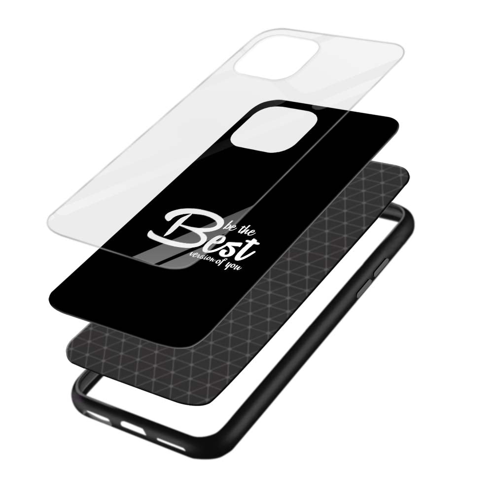 Buy Be The Best Glass Back Phone Case/Cover Online