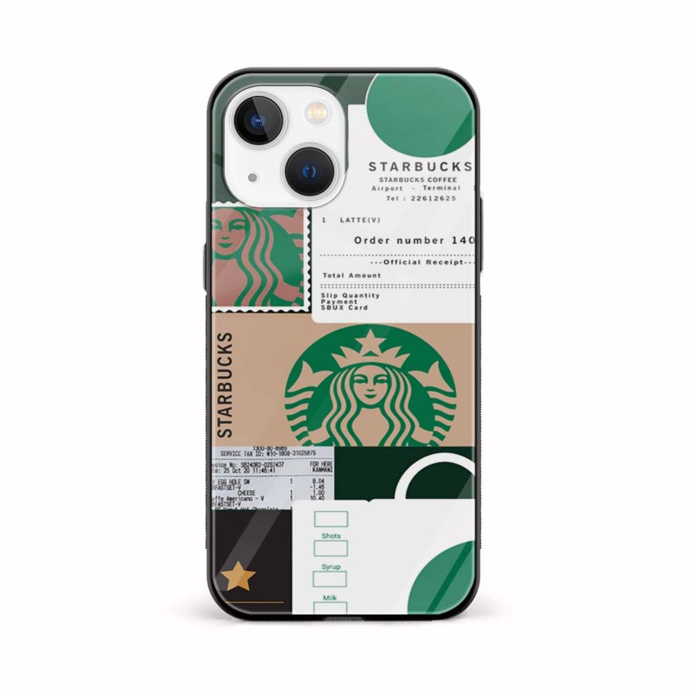 Buy Star Bucks Glass Back Phone Case/Cover Online