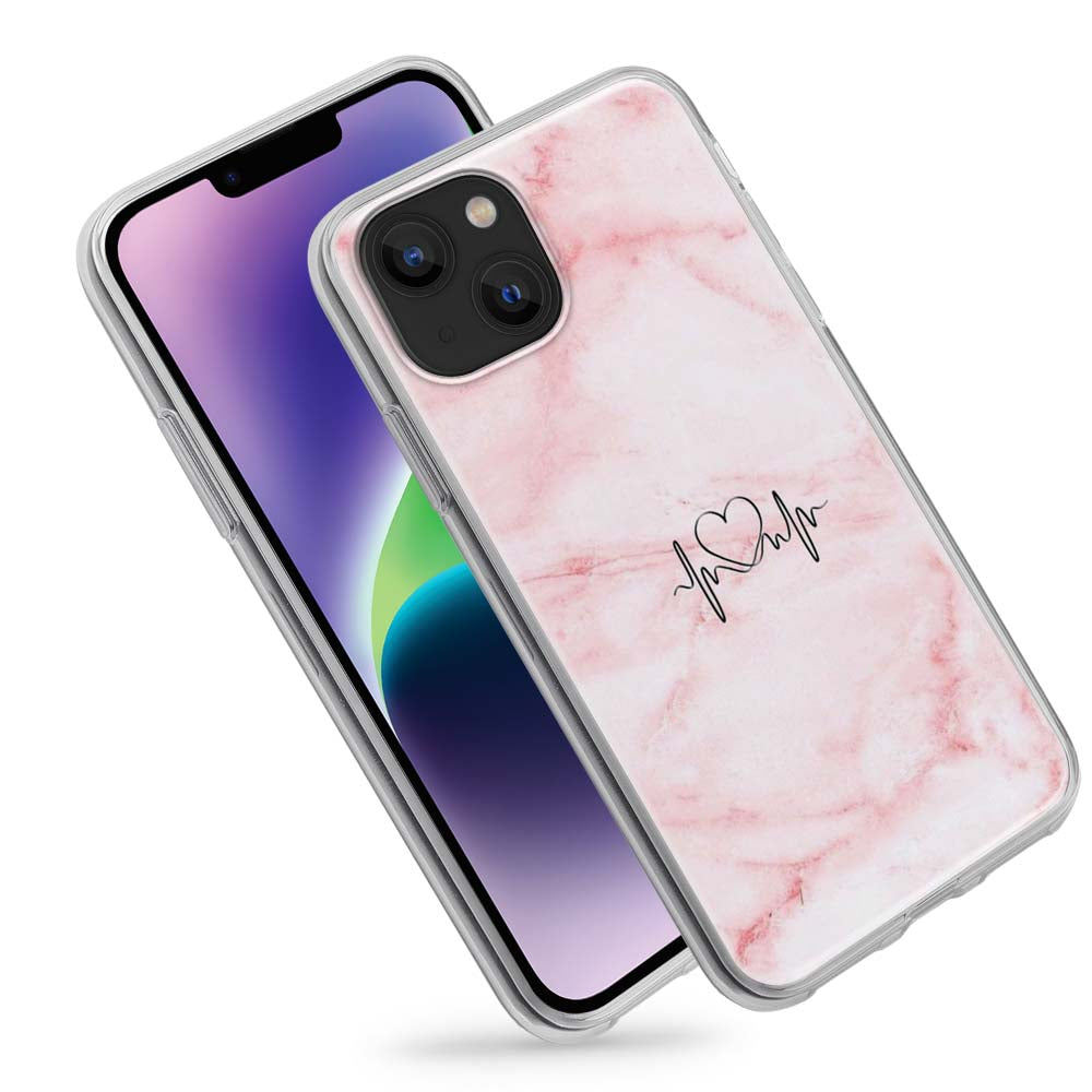 Buy Pink Heart Music Soft Silicon Mobile Back Cover Online