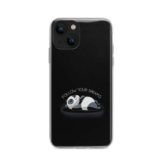 Buy Panda Sleeping Soft Silicon Mobile Back Cover Online