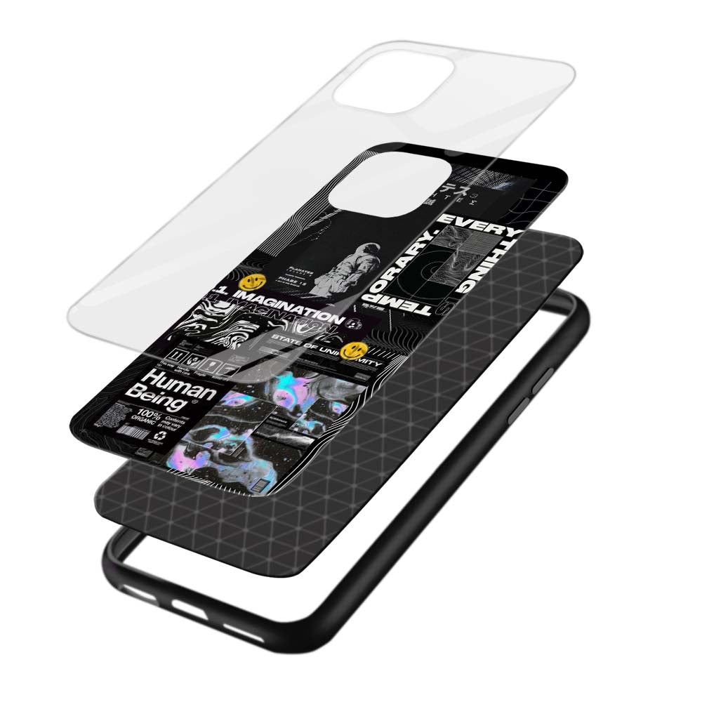 Buy Imagination Glass Back Phone Case/Cover Online