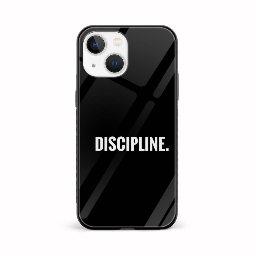 Buy Discipline Glass Back Phone Case/Cover Online