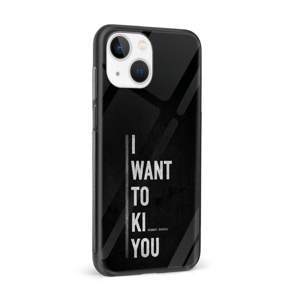 Buy I Want To Keep You Glass Back Phone Case/Cover Online
