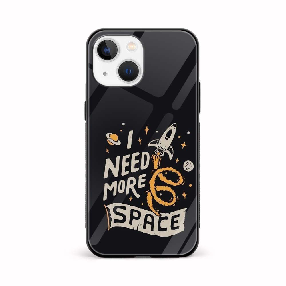 Buy I Need More Space Glass Back Phone Case/Cover Online