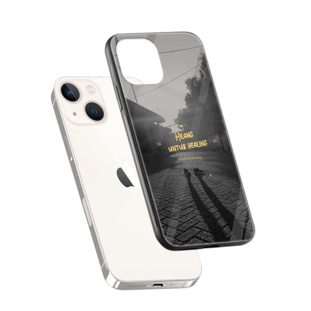 Buy Hilang Utung Healing Glass Back Phone Case/Cover Online