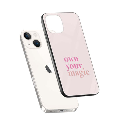 Buy Own Your Magic Glass Back Phone Case/Cover Online