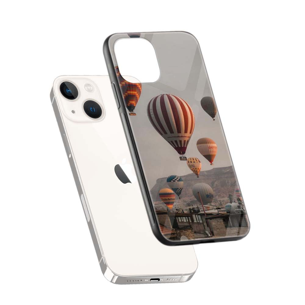 Buy Sky Balloons Glass Back Phone Case/Cover Online