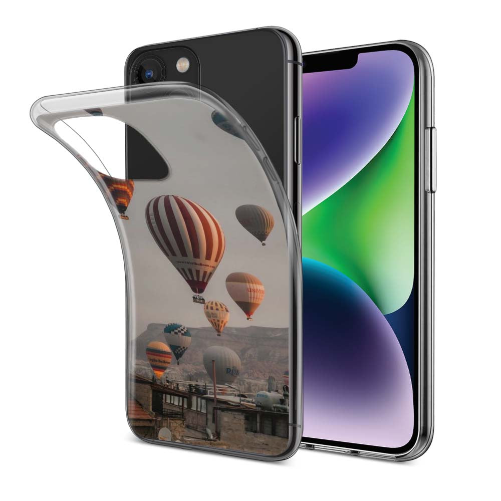 Buy Sky Balloons Soft Silicon Mobile Back Cover Online