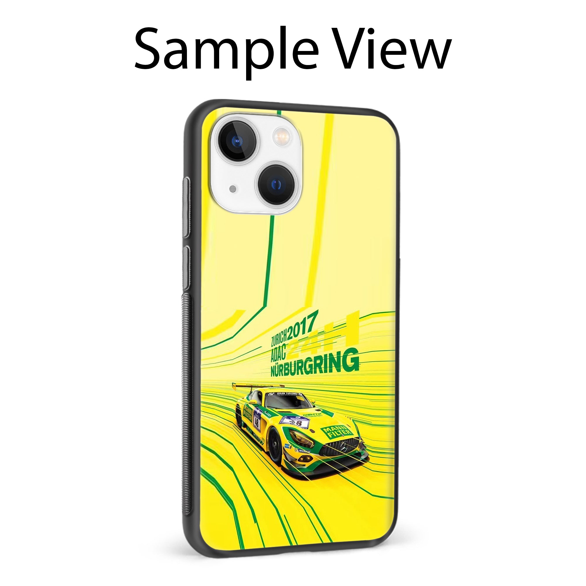 Buy Drift Racing Metal-Silicon Back Mobile Phone Case/Cover For Samsung Galaxy M33 5G Online
