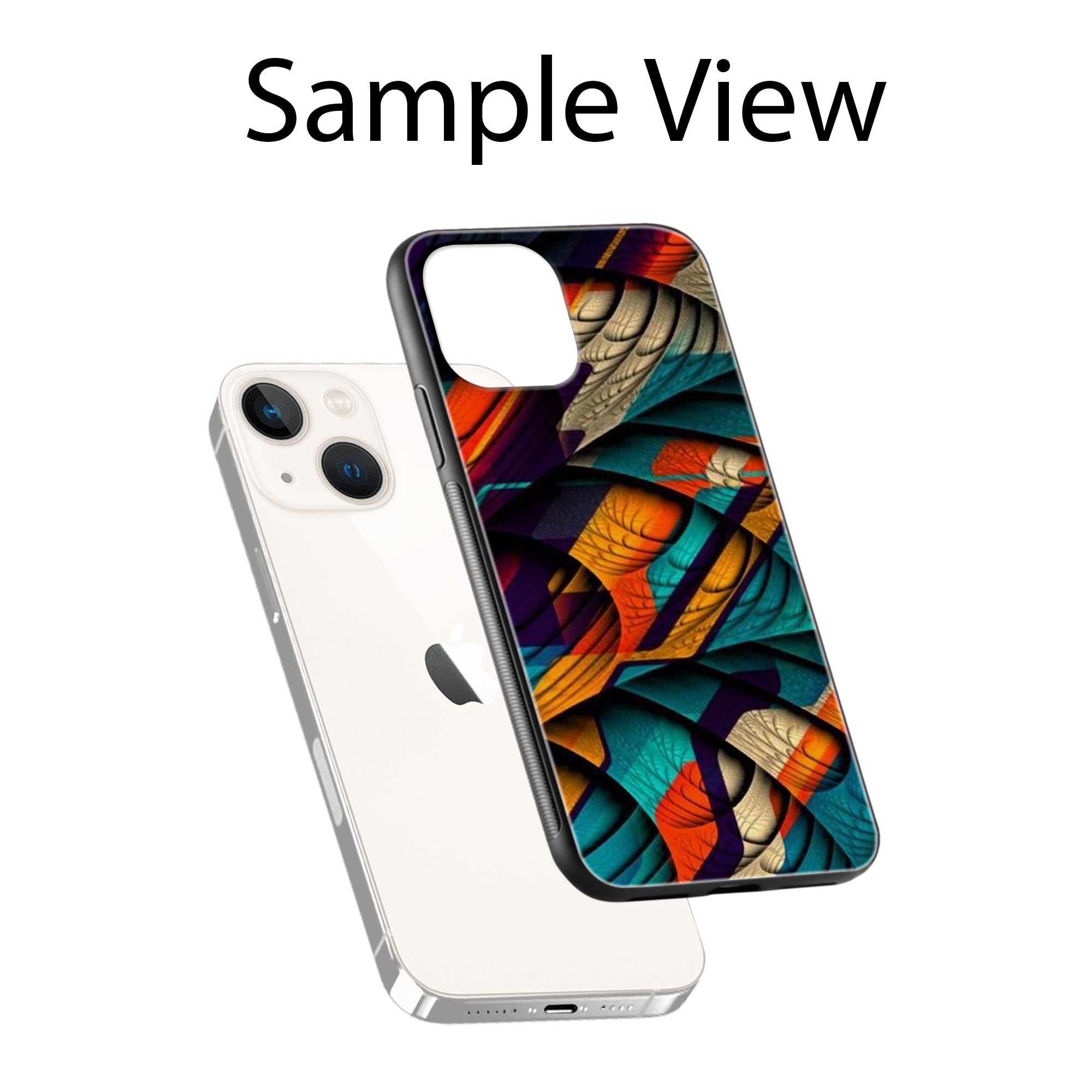 Buy Colour Abstract Metal-Silicon Back Mobile Phone Case/Cover For Samsung Galaxy M32 Online
