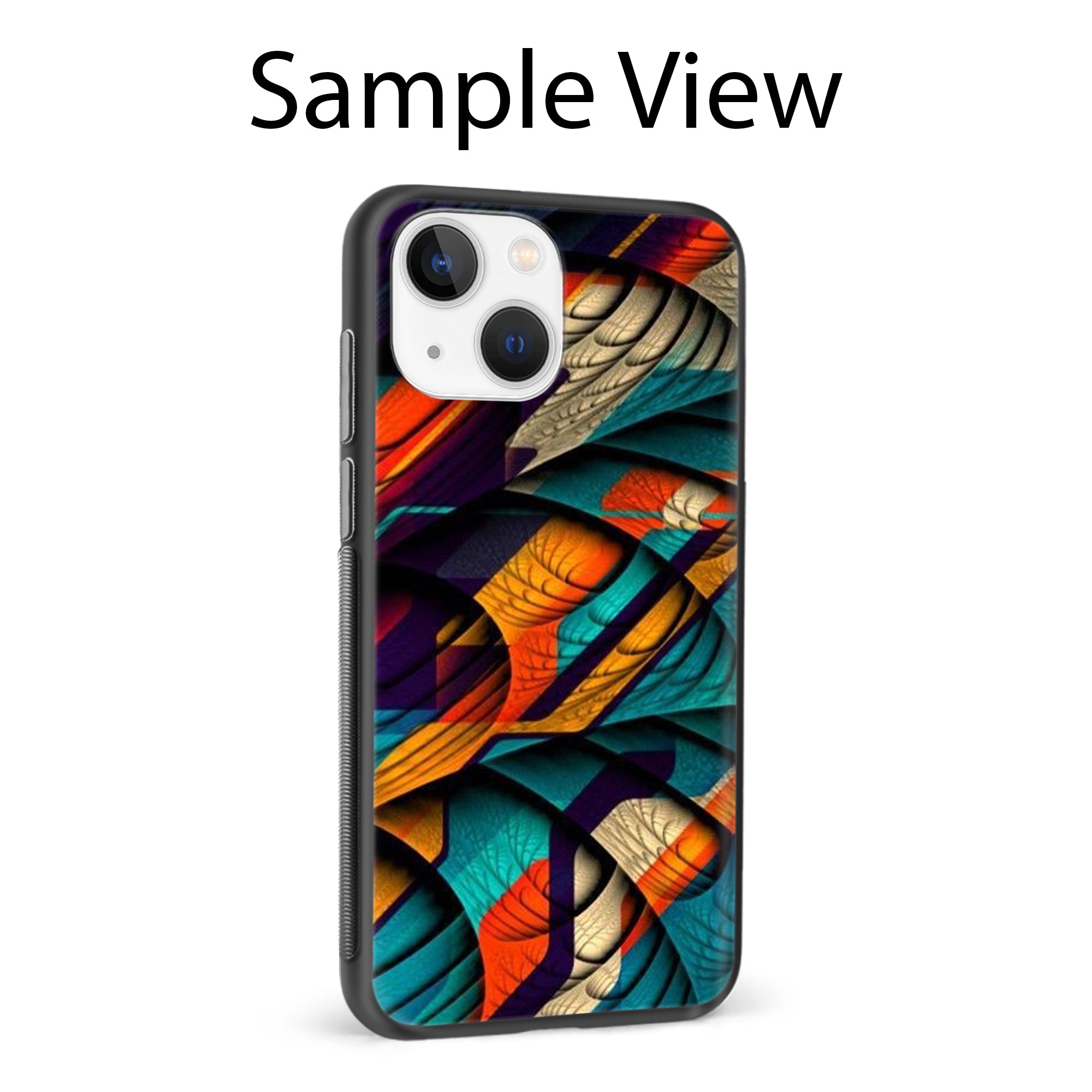 Buy Colour Abstract Metal-Silicon Back Mobile Phone Case/Cover For Samsung Galaxy M51 Online