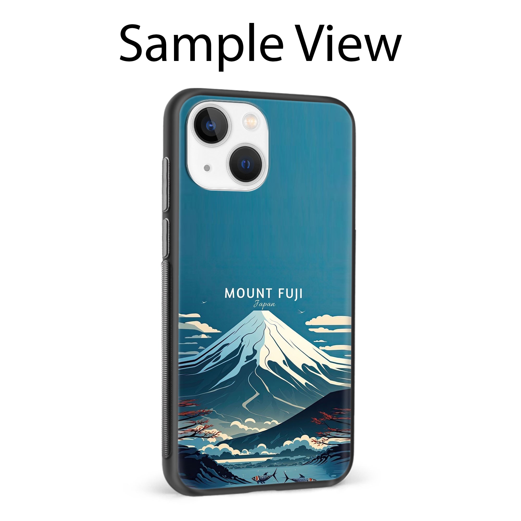 Buy Mount Fuji Metal-Silicon Back Mobile Phone Case/Cover For Samsung Note 10 Plus (5G) Online
