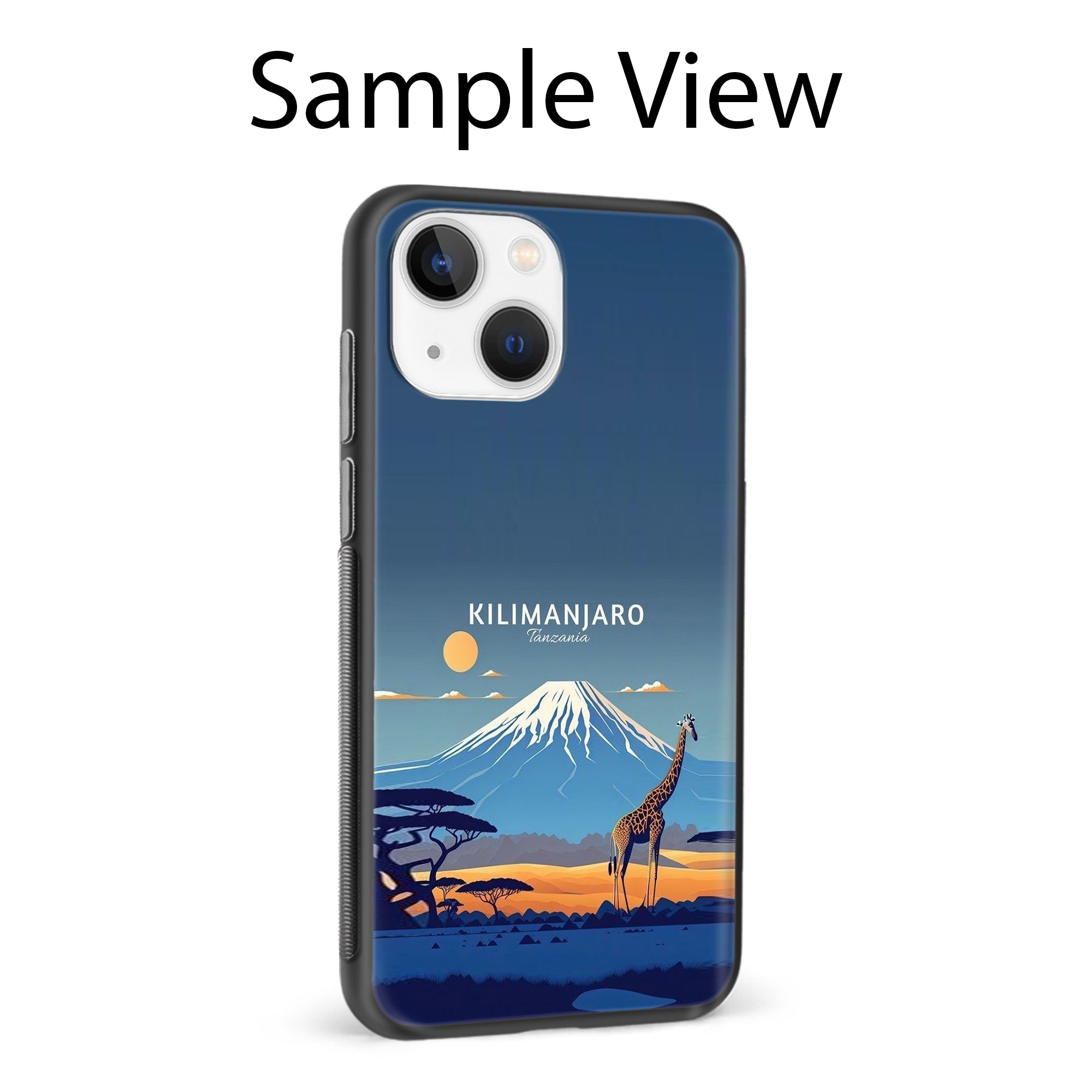 Buy Kilimanjaro Metal-Silicon Back Mobile Phone Case/Cover For Samsung Galaxy A14 Online