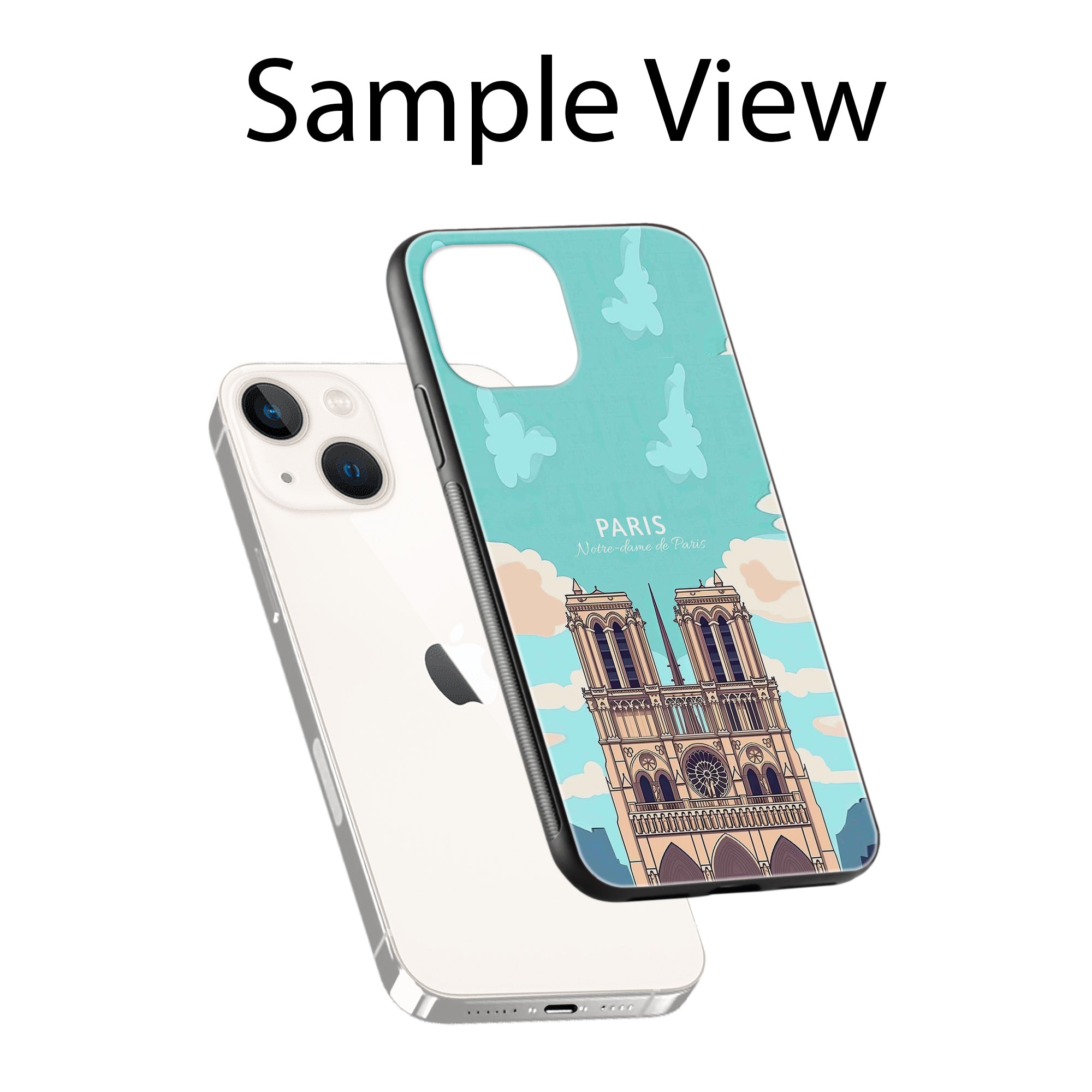 Buy Notre Dame Te Paris Metal-Silicon Back Mobile Phone Case/Cover For Samsung Galaxy M33 5G Online