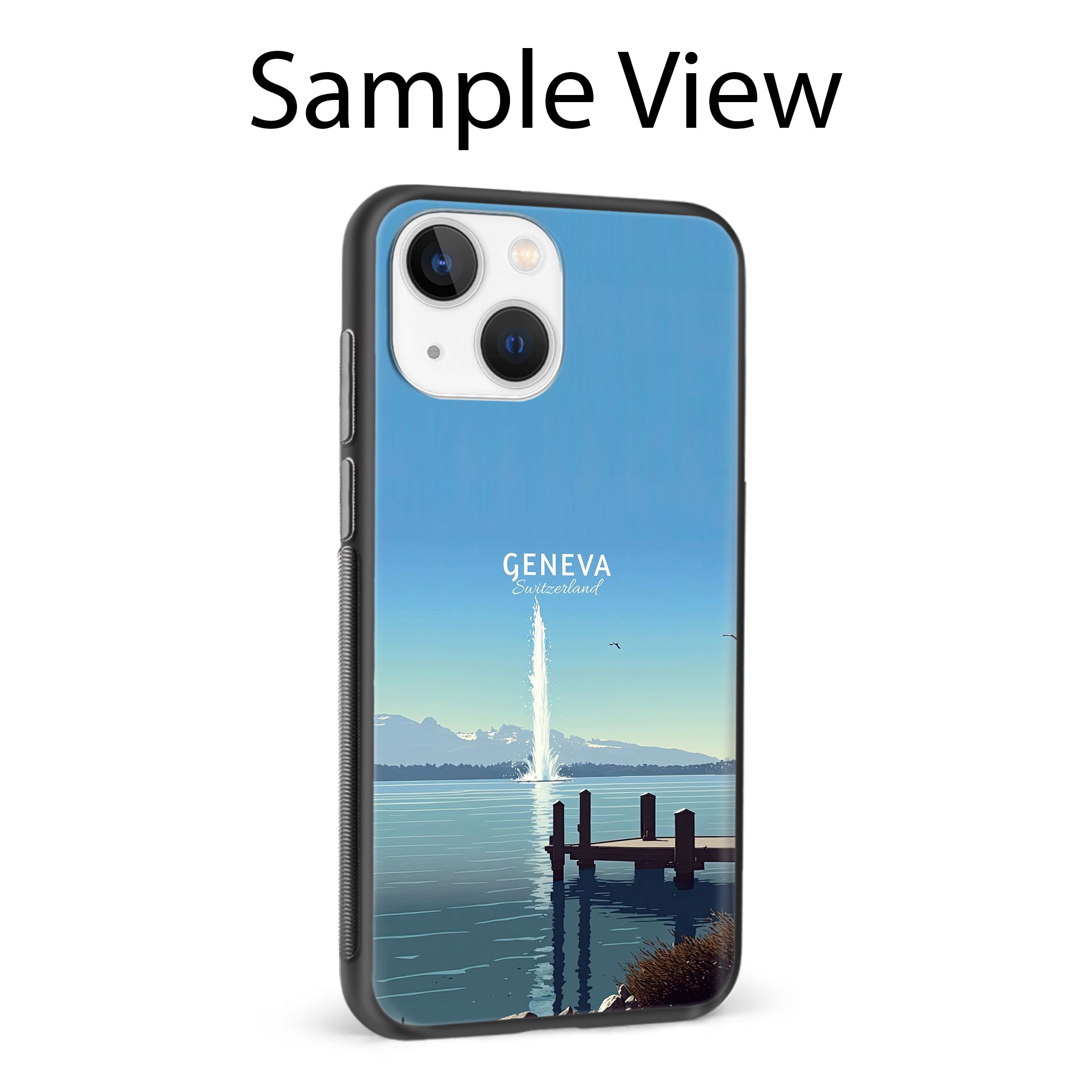 Buy Geneva Metal-Silicon Back Mobile Phone Case/Cover For Samsung S21 FE Online