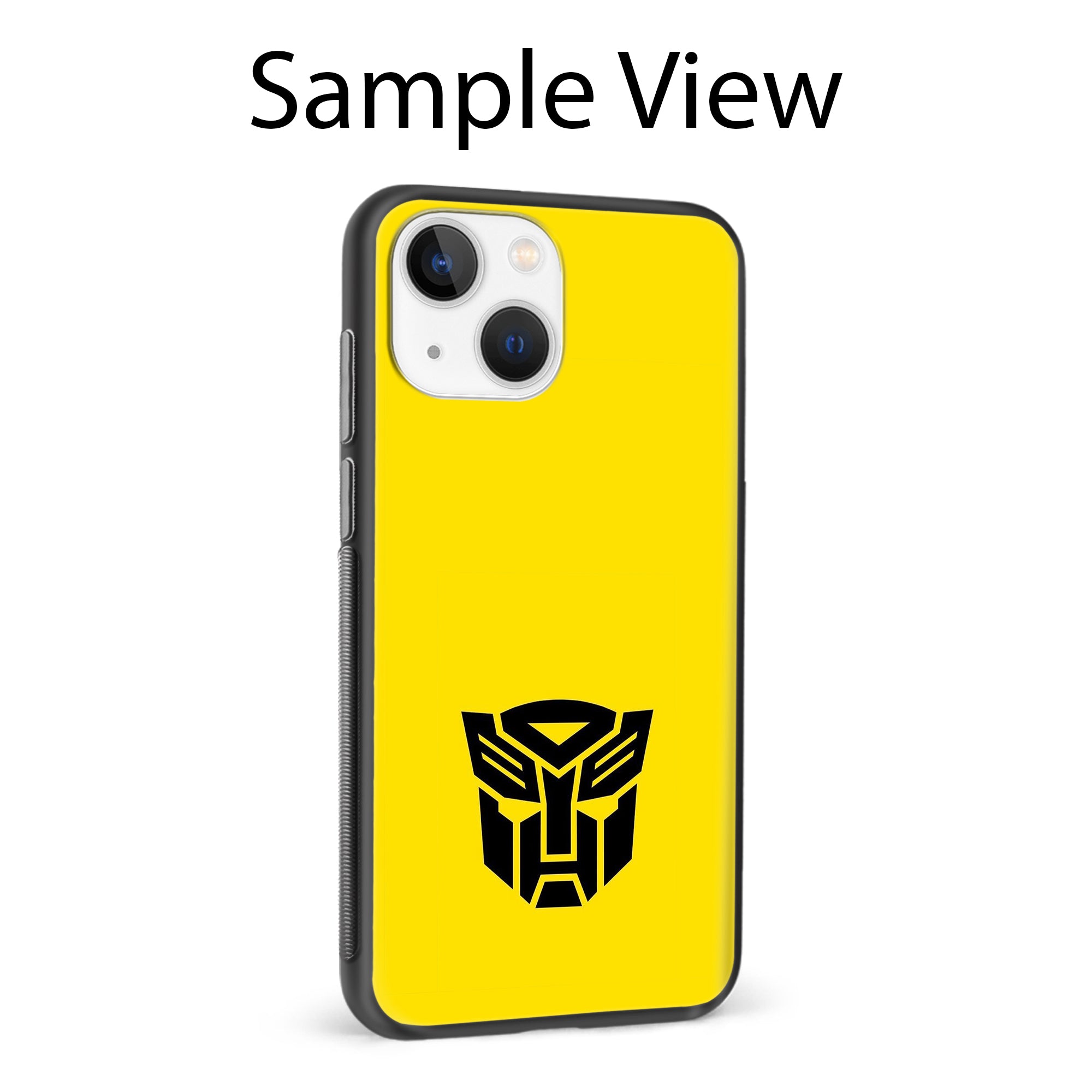 Buy Transformer Logo Metal-Silicon Back Mobile Phone Case/Cover For Samsung S21 FE Online