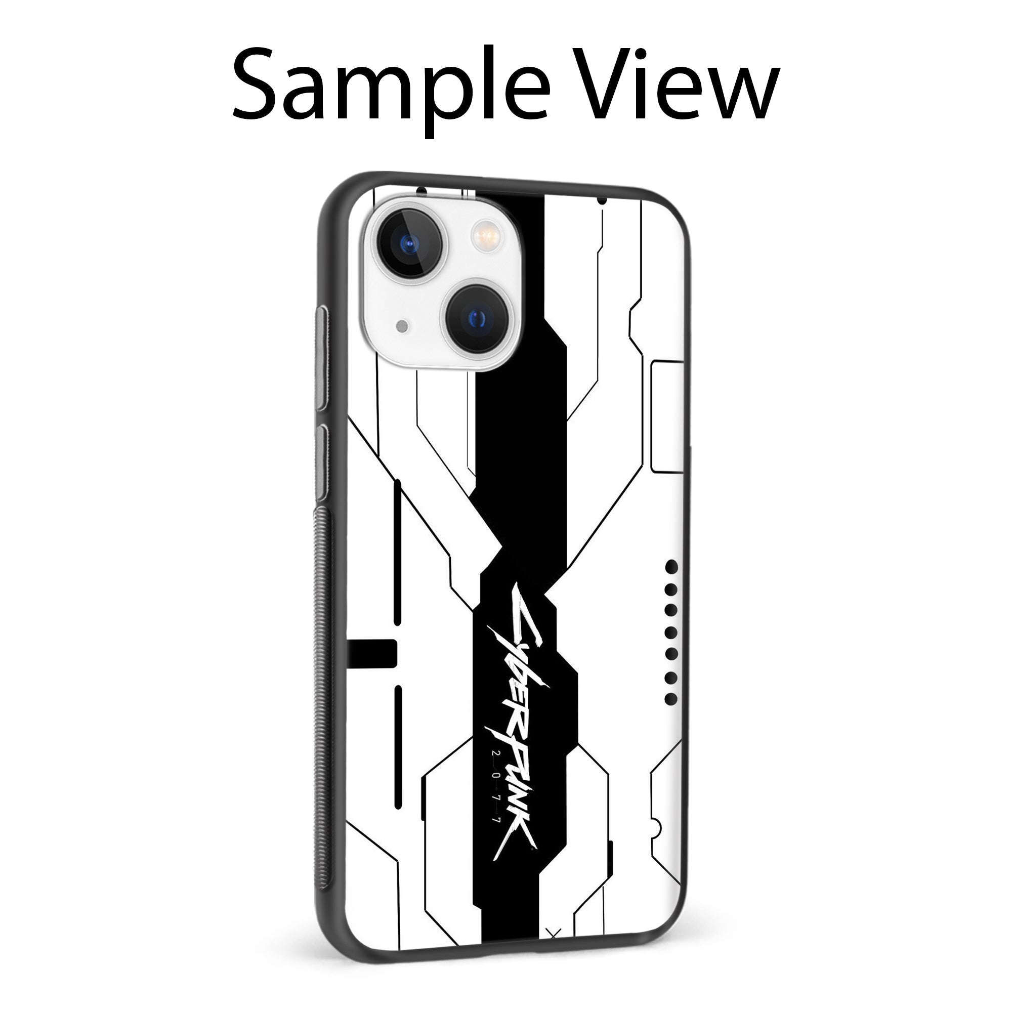 Buy Cyberpunk 2077 Metal-Silicon Back Mobile Phone Case/Cover For Samsung Galaxy F41 Online