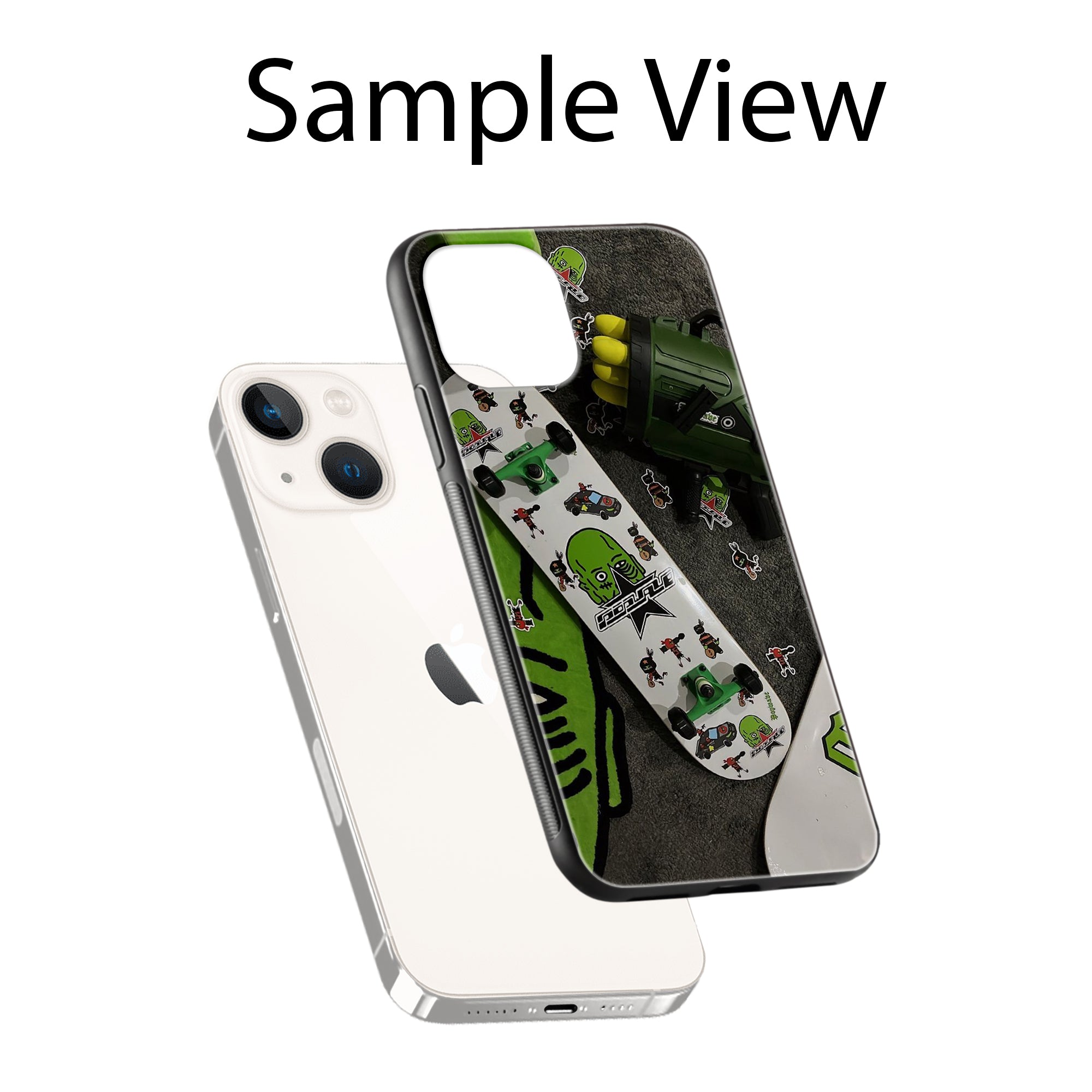 Buy Hulk Skateboard Metal-Silicon Back Mobile Phone Case/Cover For Samsung Galaxy S24 Plus 5G Online