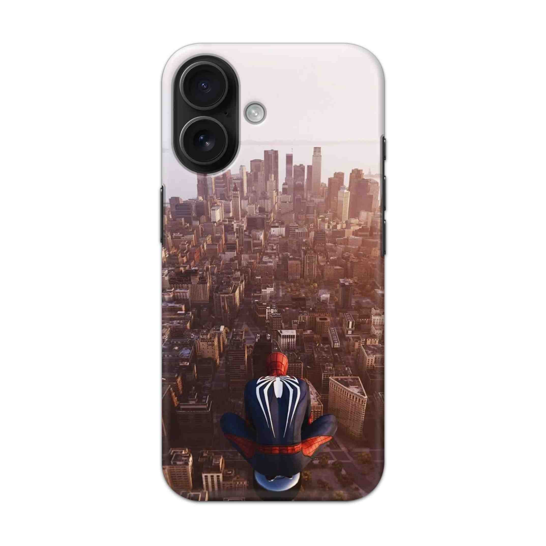 Buy City Of Spiderman Hard Back Mobile Phone Case/Cover For iPhone 16 Online