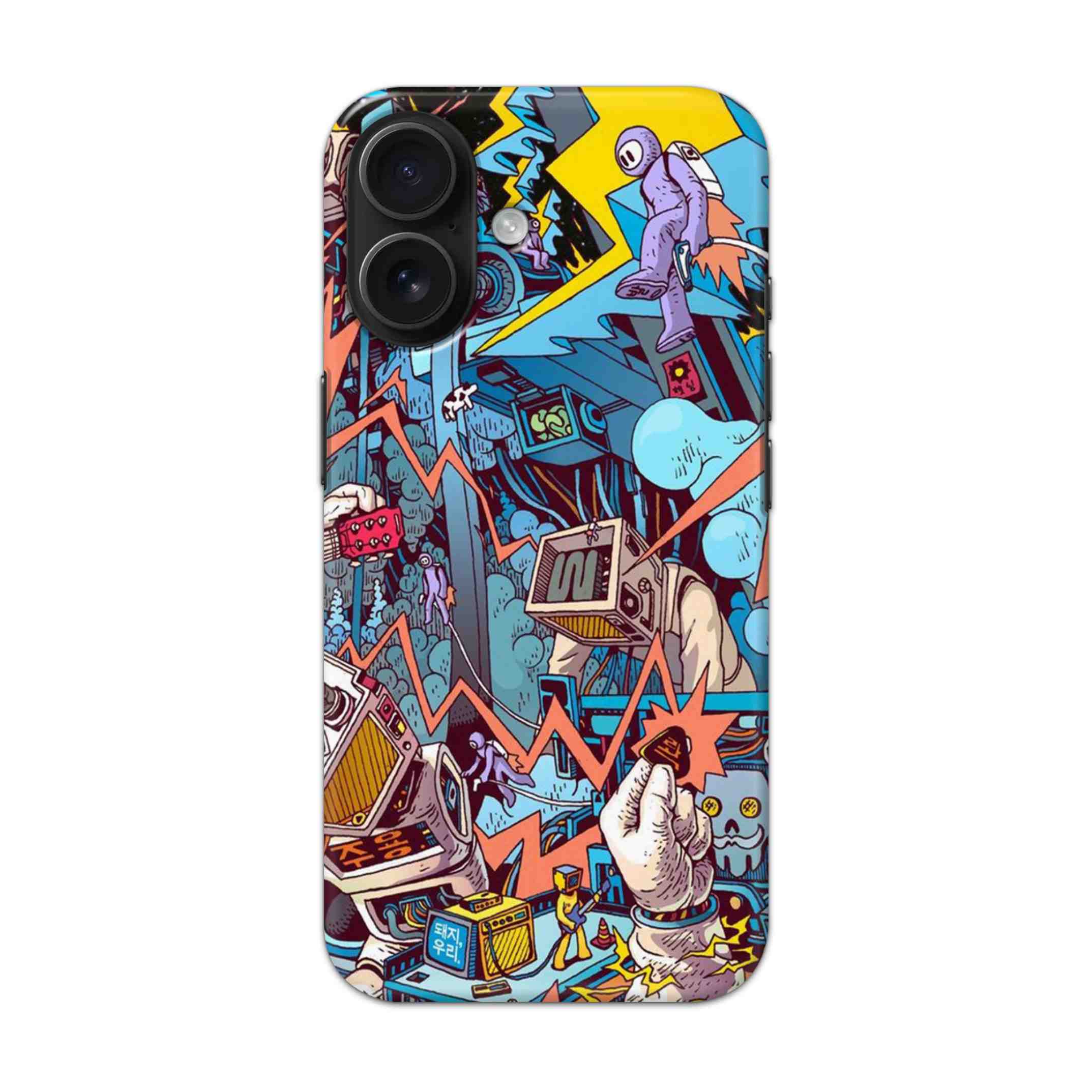 Buy Ofo Panic Hard Back Mobile Phone Case/Cover For iPhone 16 Online