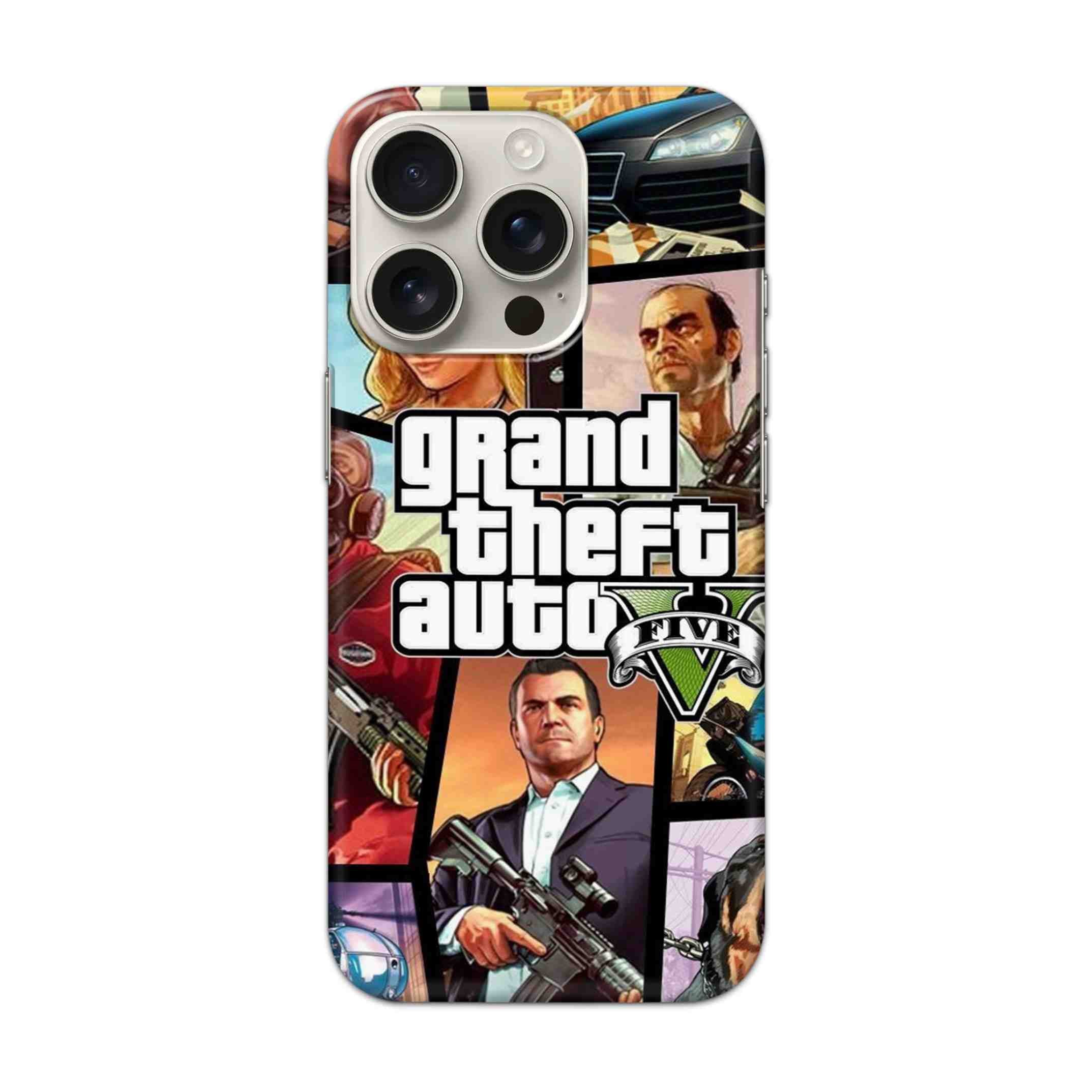 Buy Grand Theft Auto 5 Hard Back Mobile Phone Case/Cover For iPhone 16 Pro Online