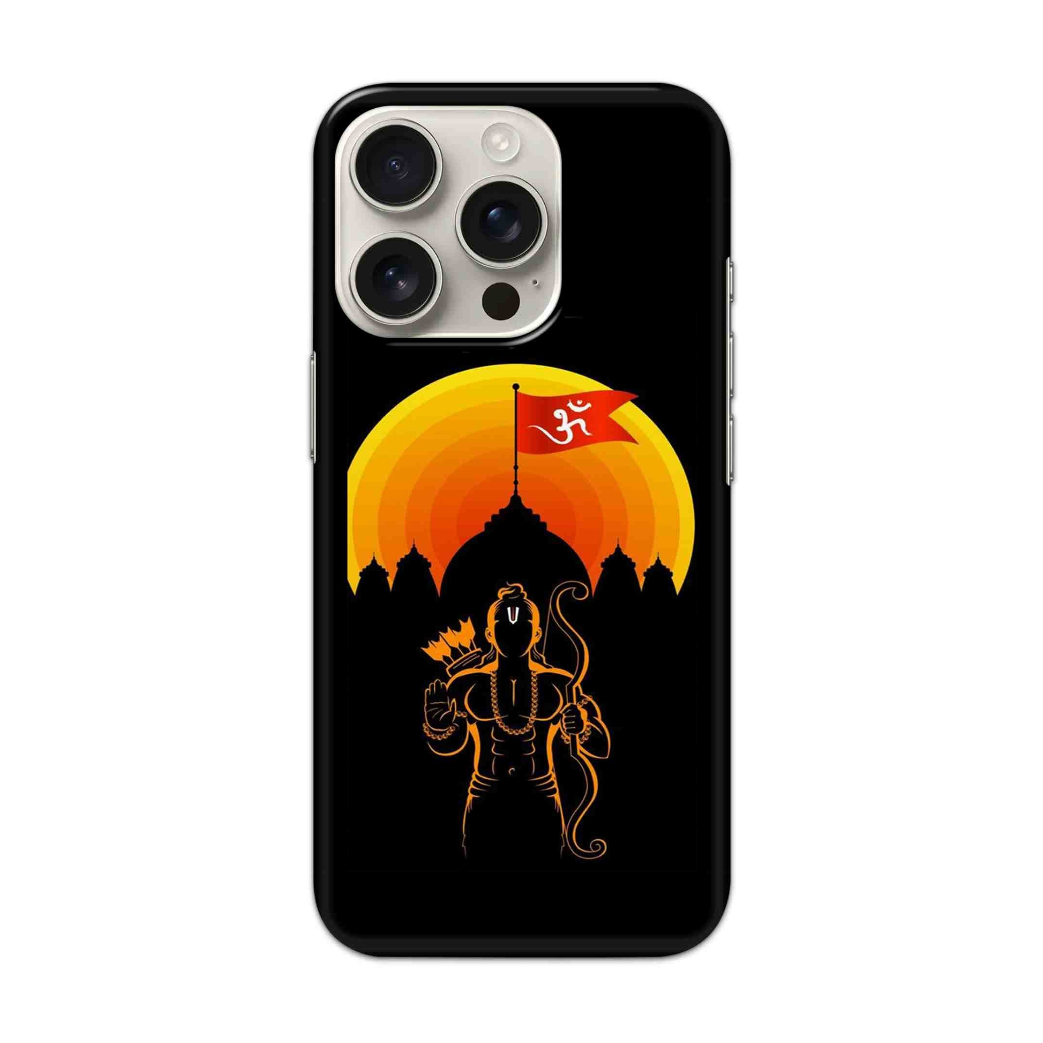 Buy Ram Ji Hard Back Mobile Phone Case/Cover For iPhone 16 Pro Online