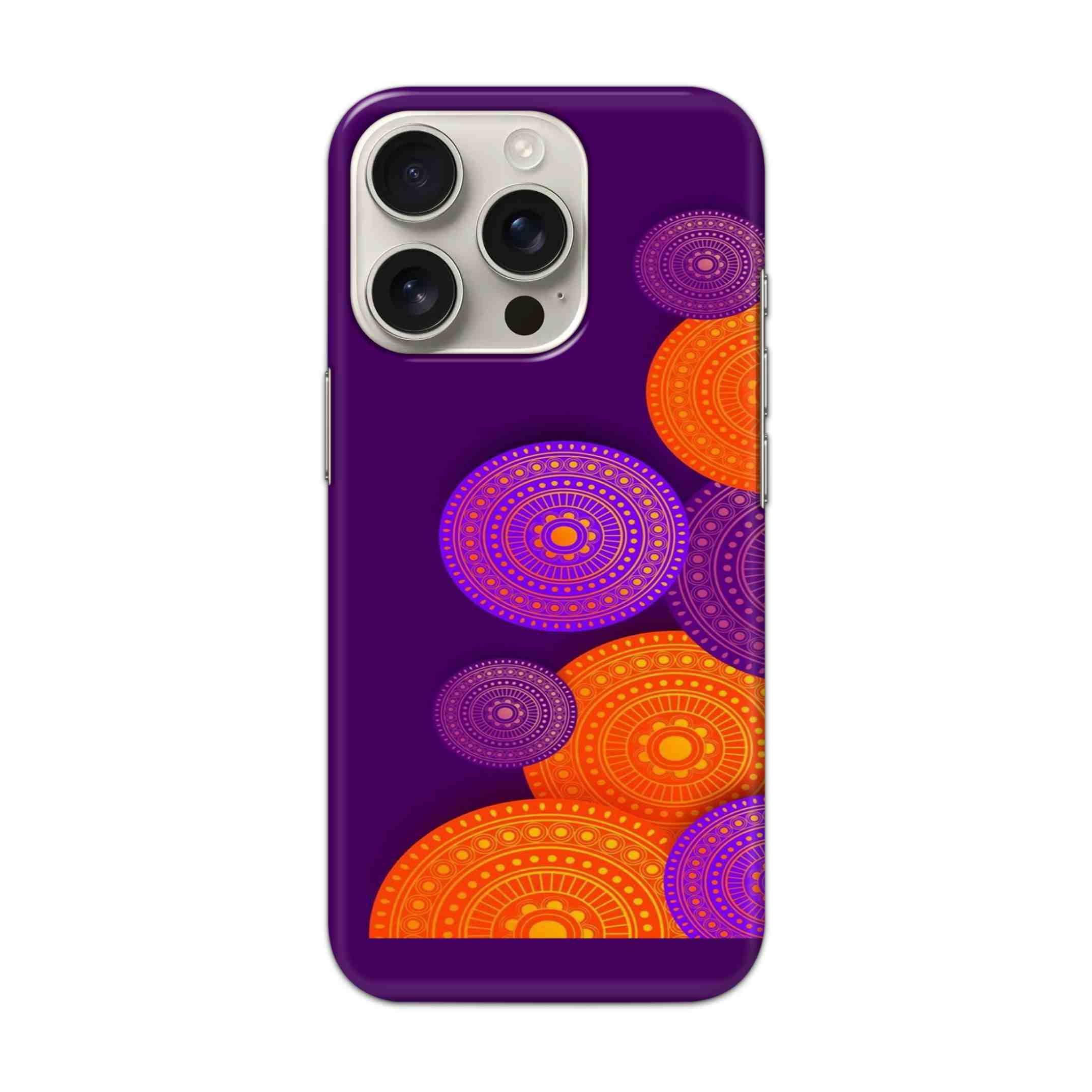 Buy Colourful Mandala Hard Back Mobile Phone Case/Cover For iPhone 16 Pro Online