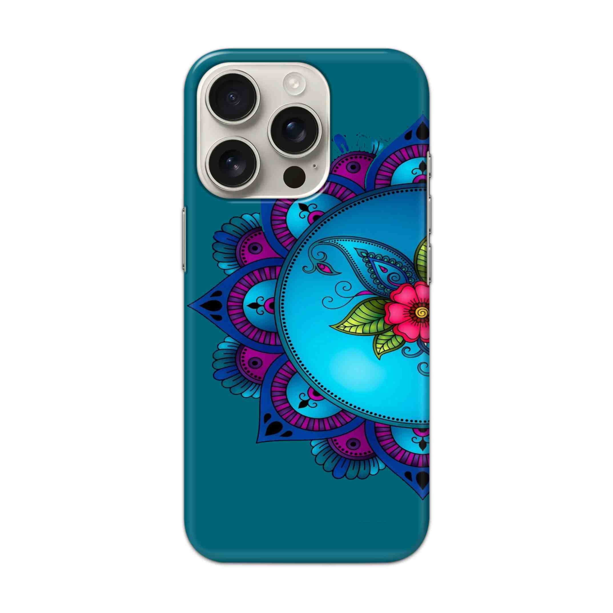 Buy Heart Mandala Hard Back Mobile Phone Case/Cover For iPhone 16 Pro Online